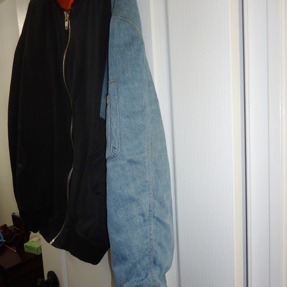 C2H4 "No Chill" Reassembled MA- 1 Jacket Size L! - Picture 3 of 8